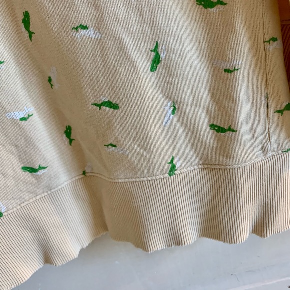 FREE PEOPLE pale yellow whale pattern jacket - Picture 14 of 14